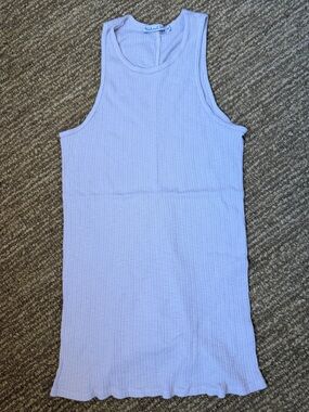 MIchael Stars Alana Halter Racerback Tank Top